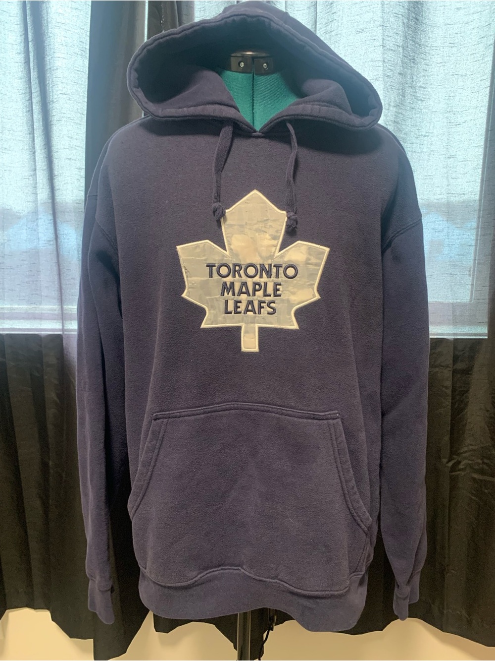 NHL Toronto Maple Leafs Navy Pullover Hoodie